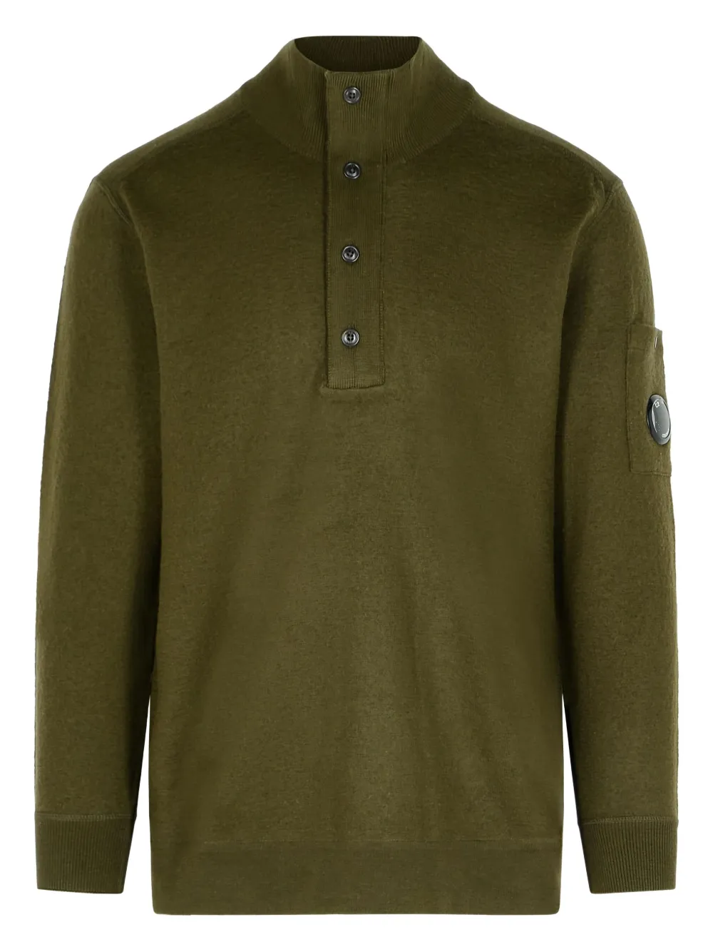 Свитер с линзой C.P. Company, зеленый
Свитер с линзой C.P. Company, зеленый