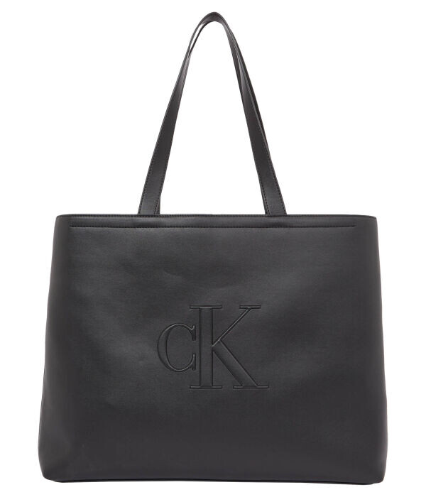Сумка шоппер Calvin Klein Jeans с тисненой монограммой, черный
Сумка шоппер Calvin Klein Jeans с тисненой монограммой, черный