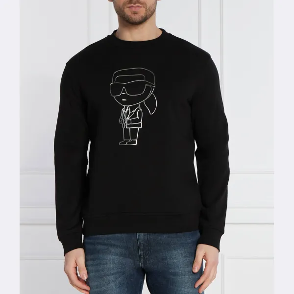 Толстовка обычного кроя Karl Lagerfeld, черный
Толстовка обычного кроя Karl Lagerfeld, черный