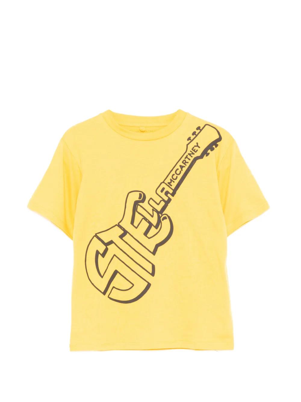 Футболка с принтом гитары Stella Mccartney Kids, желтый
Футболка с принтом гитары Stella Mccartney Kids, желтый