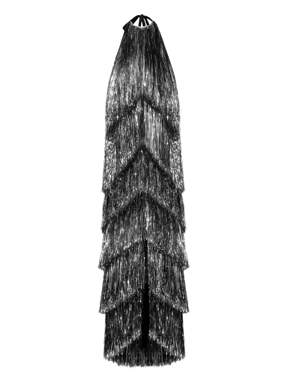 Платье макси с бахромой Aleksandre Akhalkatsishvili, серебряный
Платье макси с бахромой Aleksandre Akhalkatsishvili, серебряный