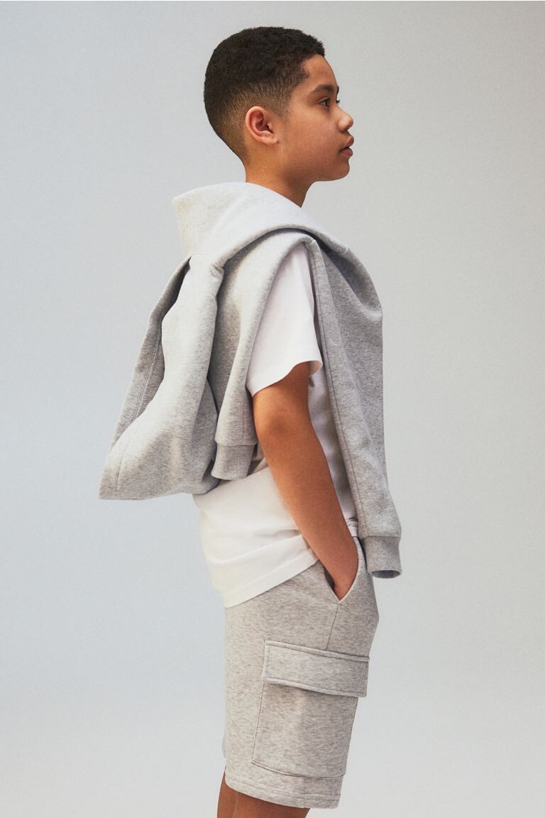 Грузовые шорты H&M, серый
Грузовые шорты H&M, серый