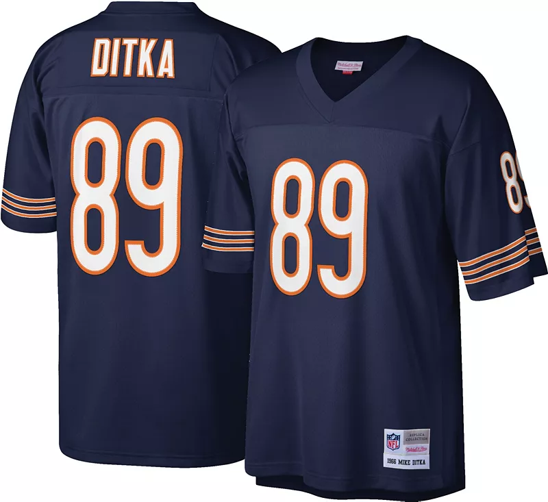 Мужская игровая майка Mitchell & Ness 1966 года Chicago Bears Mike Ditka # 89
Мужская игровая майка Mitchell & Ness 1966 года Chicago Bears Mike Ditka # 89