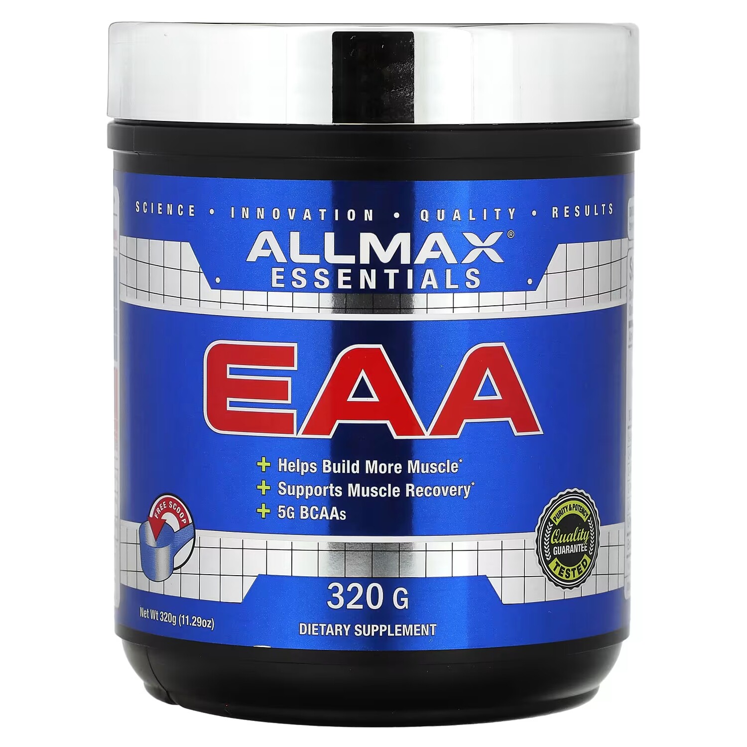 ALLMAX Essentials EAA, 11,29 унций (320 г)
ALLMAX Essentials EAA, 11,29 унций (320 г)