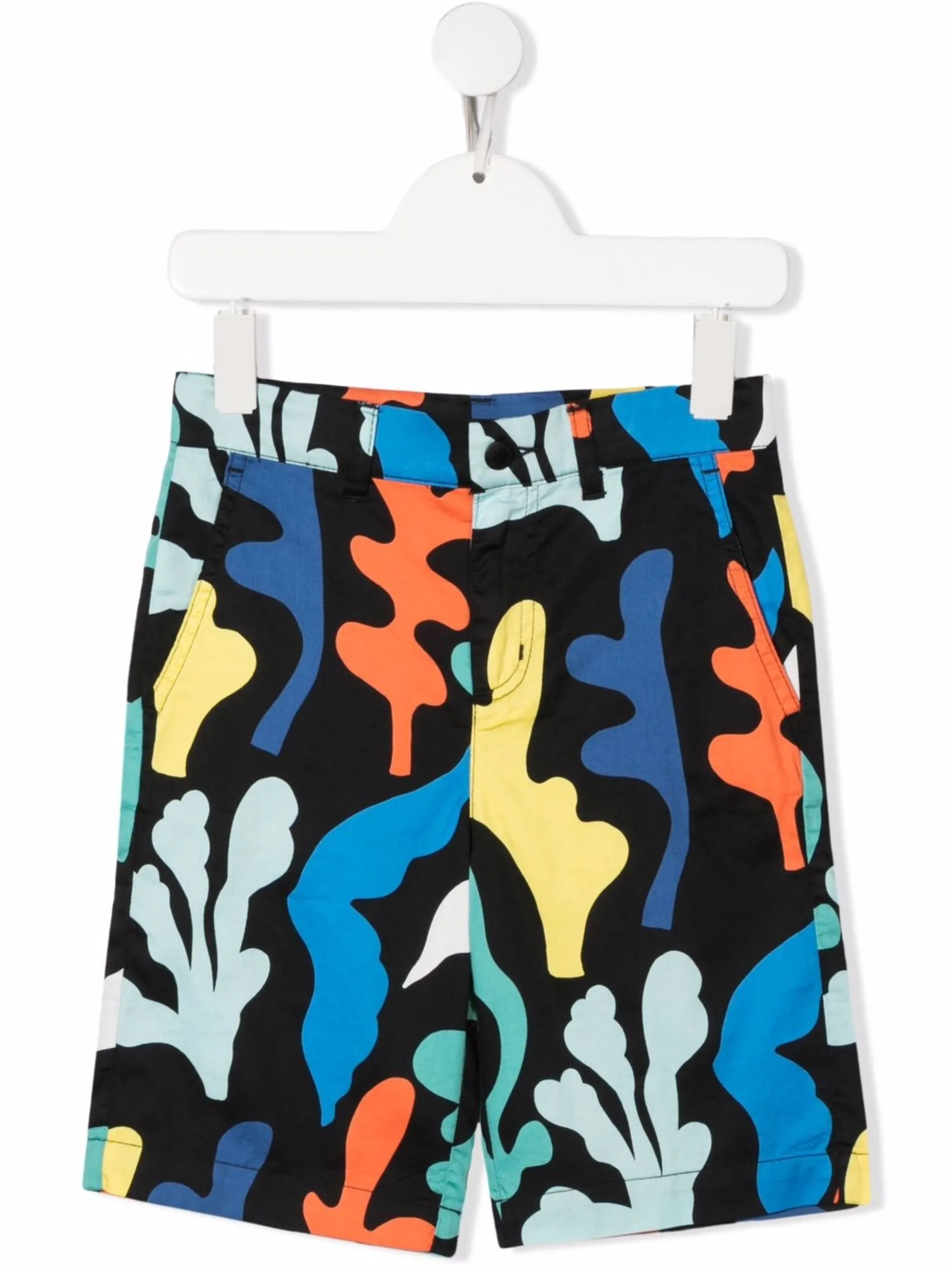 Шорты в стиле колор-блок Stella Mccartney Kids, черный
Шорты в стиле колор-блок Stella Mccartney Kids, черный