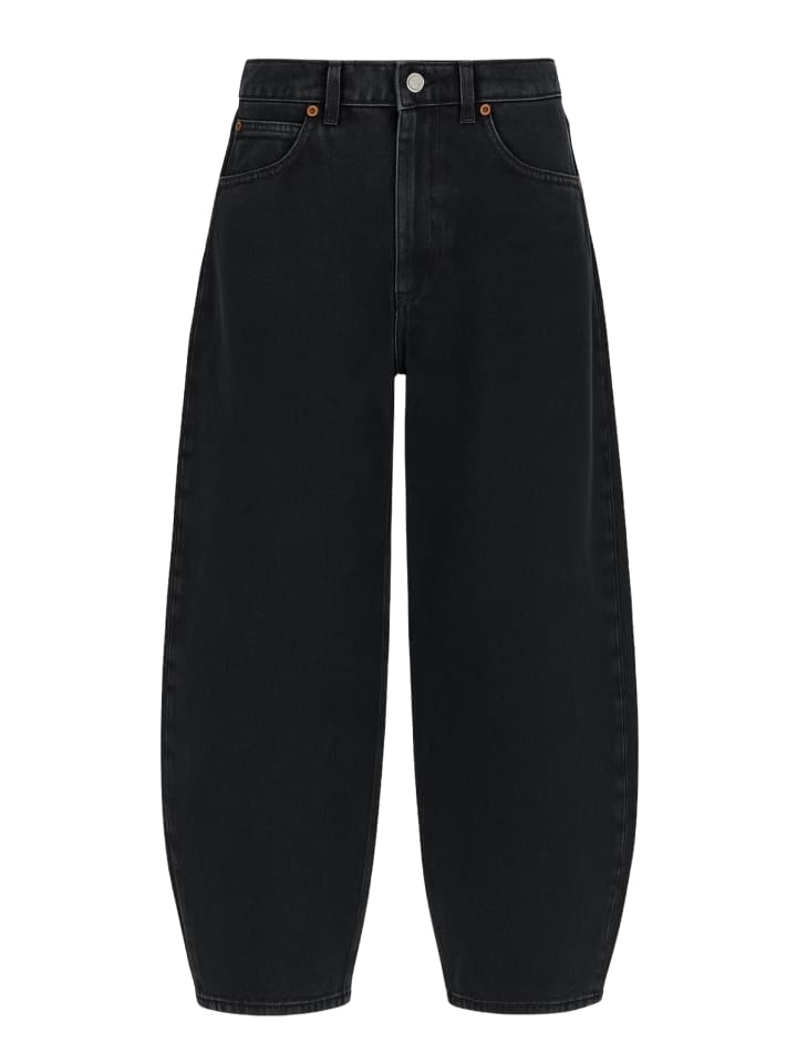 Джинсы Kenzie Barrel черного цвета Norr
Джинсы Kenzie Barrel черного цвета Norr