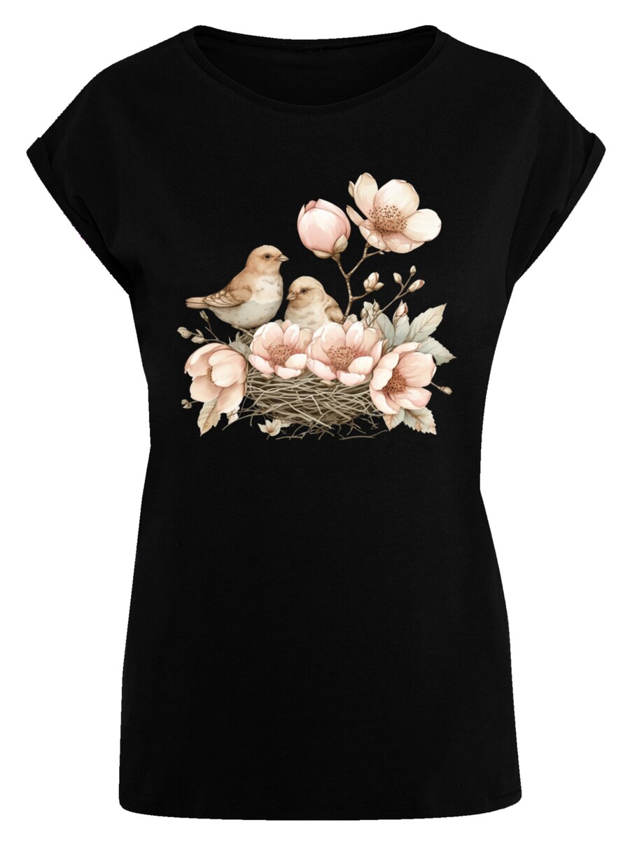 Рубашка F4NT4STIC Vogelnest Blumen, черный
Рубашка F4NT4STIC Vogelnest Blumen, черный