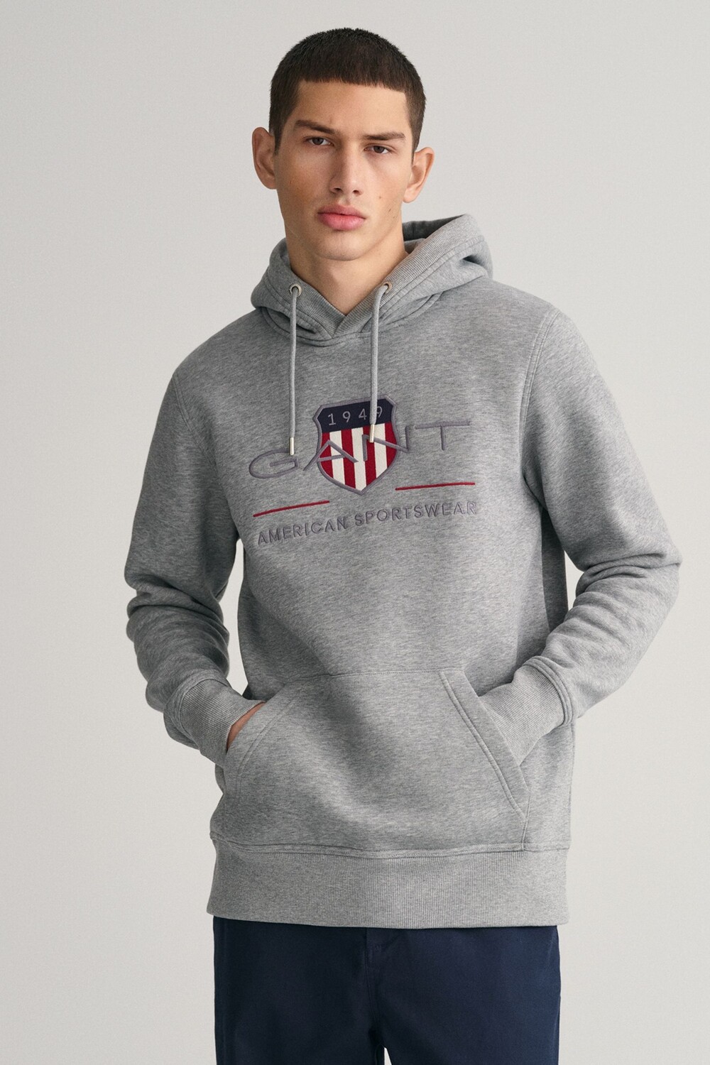 Меланжевая толстовка Gant Archive Shield GANT, серый
Меланжевая толстовка Gant Archive Shield GANT, серый