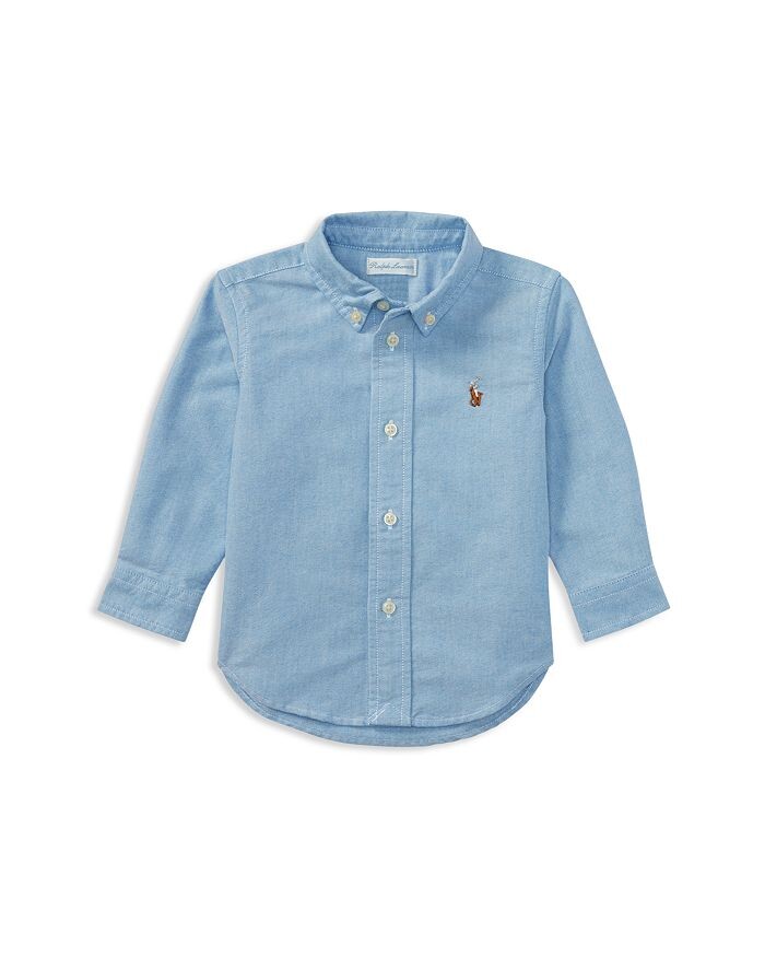 Рубашка на пуговицах для мальчиков Ralph Lauren – для малышей, синий
Рубашка на пуговицах для мальчиков Ralph Lauren – для малышей, синий