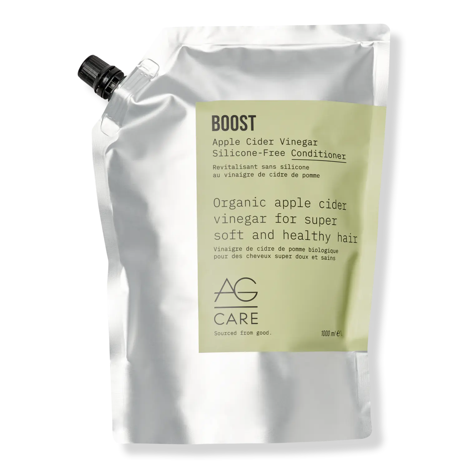 Кондиционер Boost с яблочным уксусом без силикона AG Care, 33.8 oz
Кондиционер Boost с яблочным уксусом без силикона AG Care, 33.8 oz