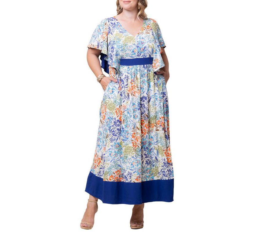 Макси-платье Mediterranean Breeze больших размеров с карманами Kiyonna, Santorini
Макси-платье Mediterranean Breeze больших размеров с карманами Kiyonna, Santorini