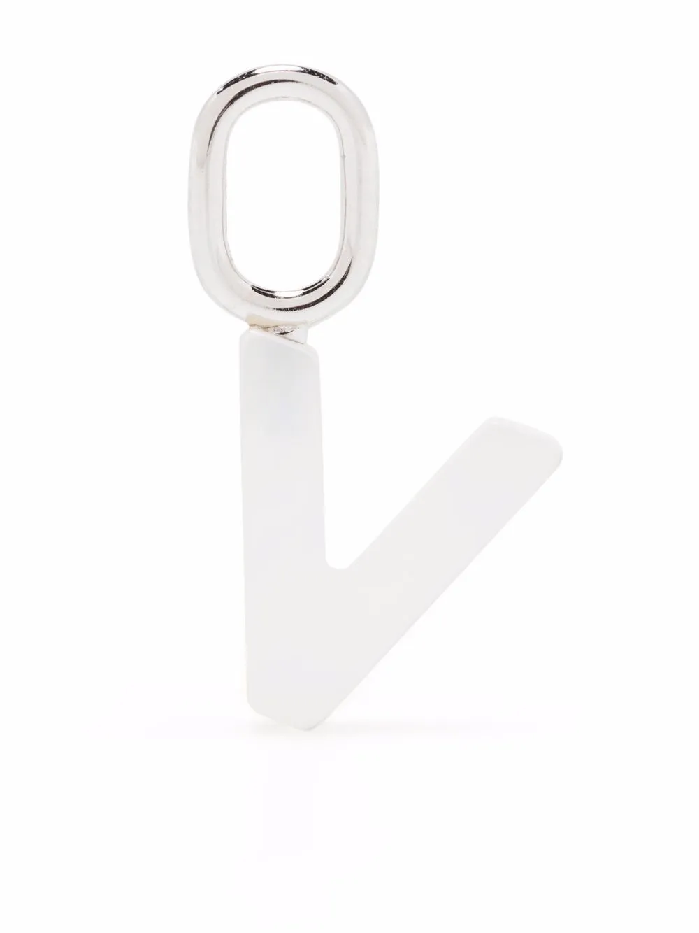 Подвеска Lucid Letter V из позолоченного серебра Maria Black, белый
Подвеска Lucid Letter V из позолоченного серебра Maria Black, белый