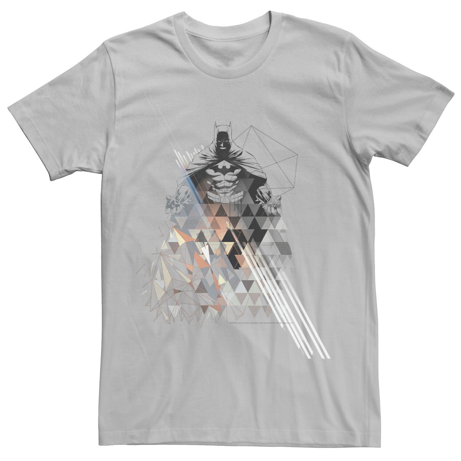Мужская футболка с портретом из полиэстера Бэтмен DC Comics, серебристый
Мужская футболка с портретом из полиэстера Бэтмен DC Comics, серебристый