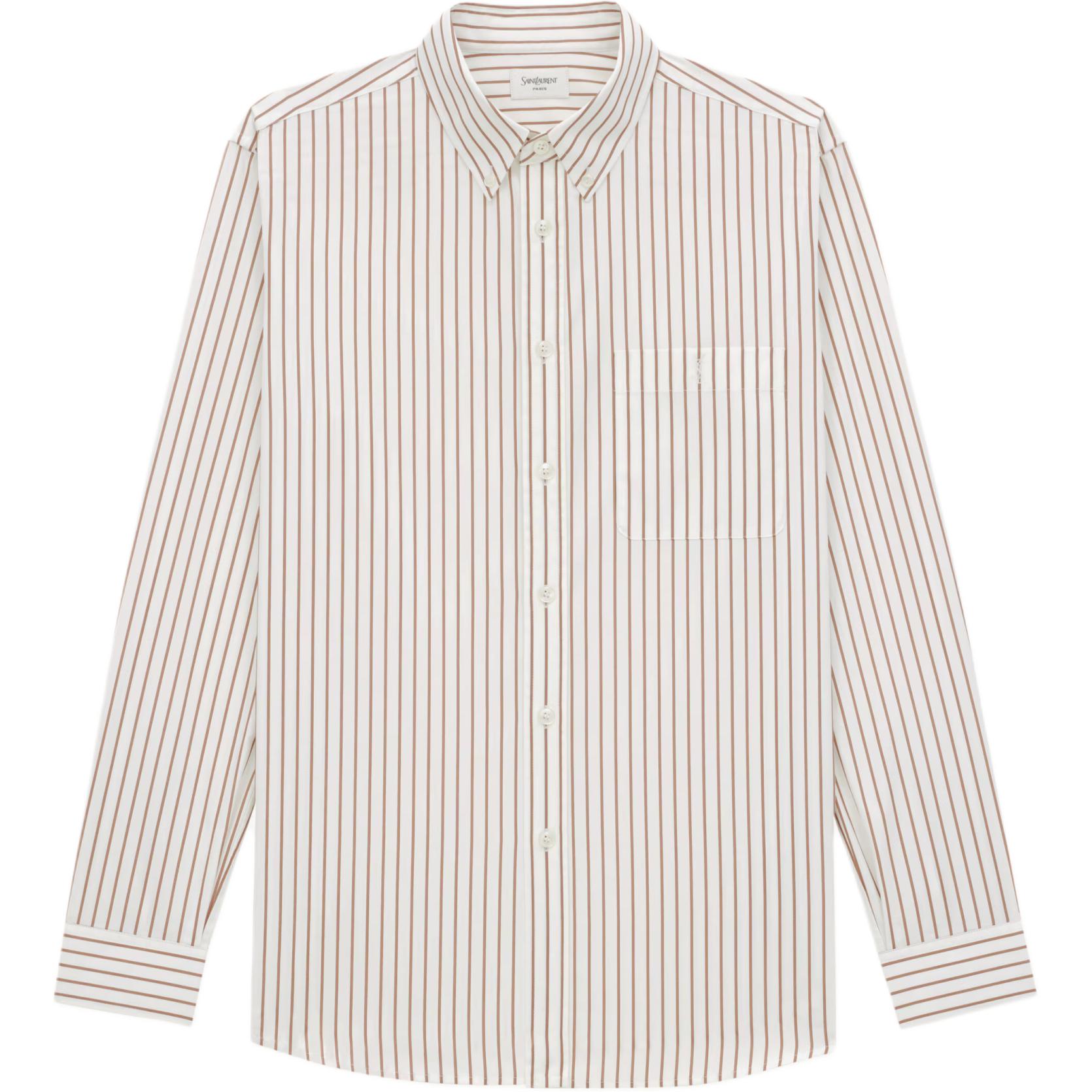 Рубашка Cassandre на пуговицах SAINT LAURENT, белый
Рубашка Cassandre на пуговицах SAINT LAURENT, белый