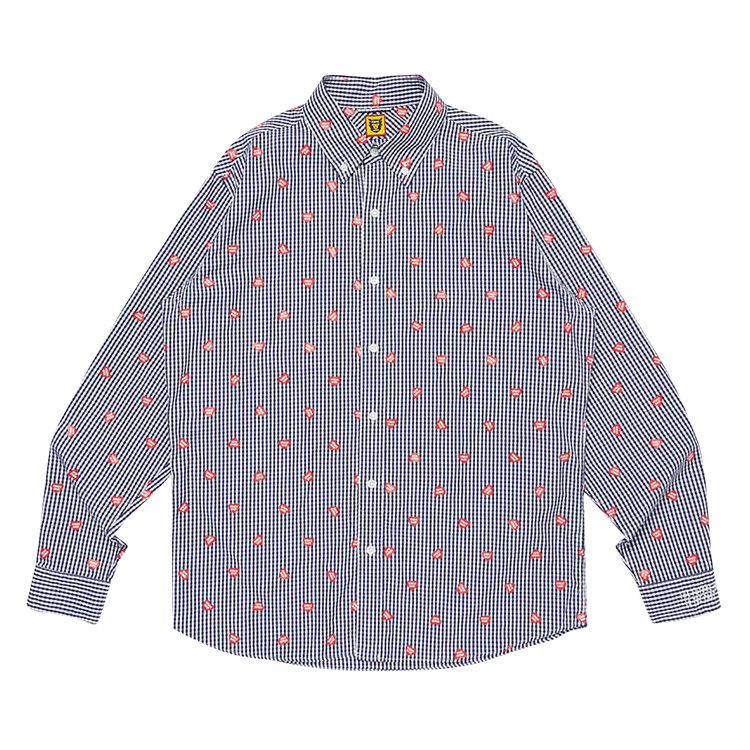 Рубашка Human Made Heart Gingham Check Shirt, Navy
Рубашка Human Made Heart Gingham Check Shirt, Navy