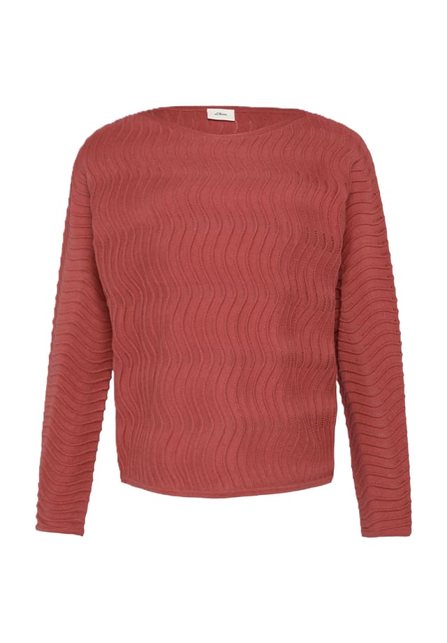 Тонкий вязаный свитер с рукавами «летучая мышь» S.Oliver Black Label, розовый
Тонкий вязаный свитер с рукавами «летучая мышь» S.Oliver Black Label, розовый