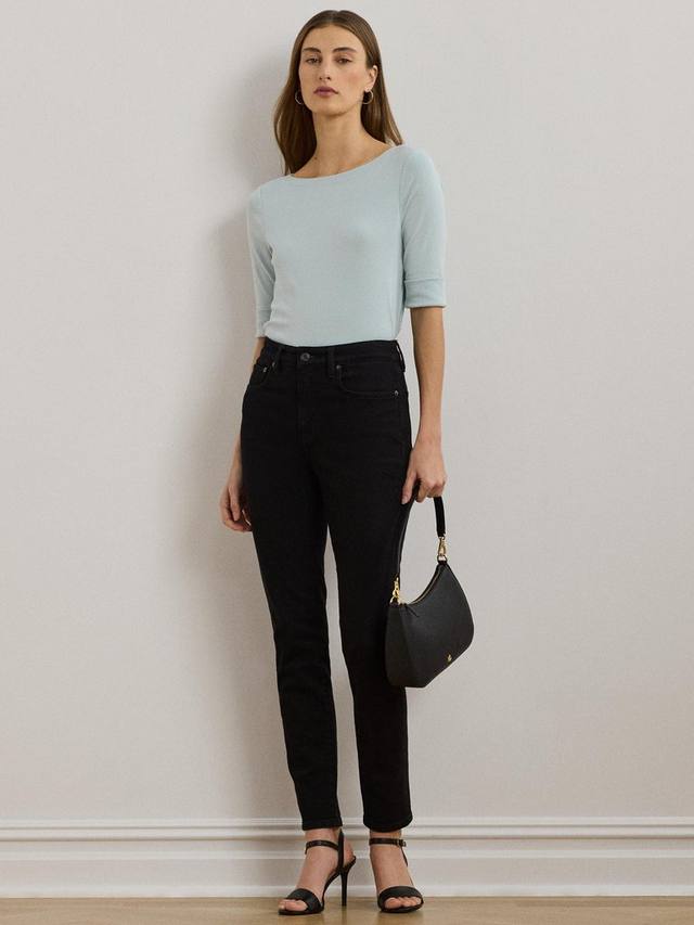 Эластичный хлопчатобумажный топ judy с коротким рукавом Ralph Lauren, цвет Aqua Pearl
Эластичный хлопчатобумажный топ judy с коротким рукавом Ralph Lauren, цвет Aqua Pearl