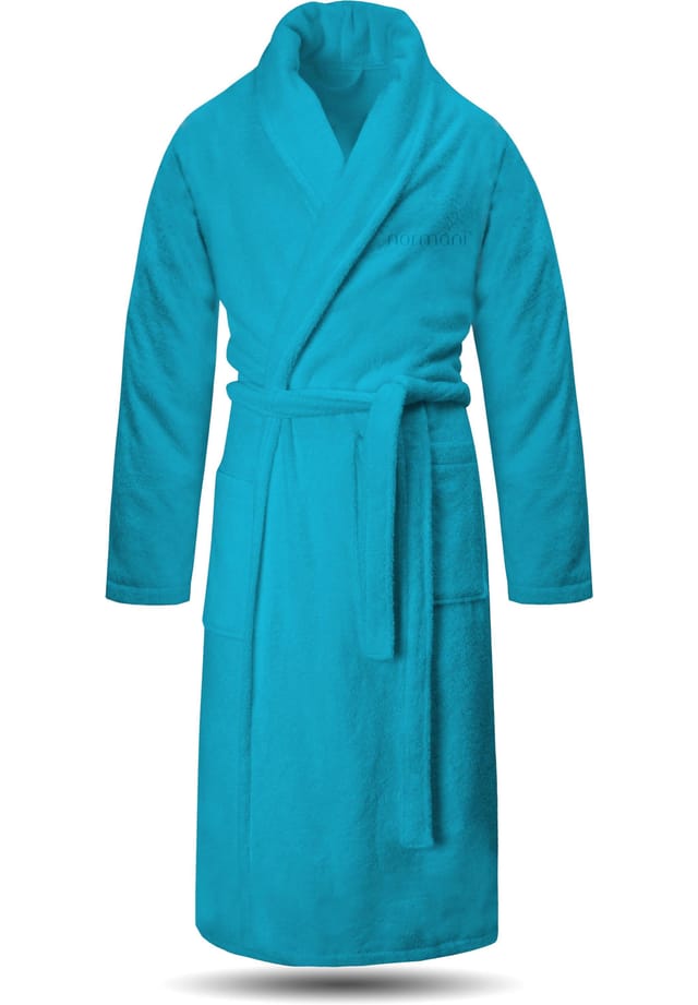 Премиум халат базовый Normani, бирюзовый
Премиум халат базовый Normani, бирюзовый
