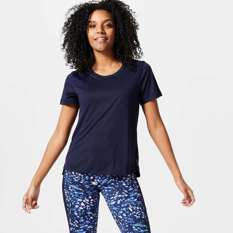 Футболка спортивная женская - 120 темно-синий DOMYOS, цвет blau
Футболка спортивная женская - 120 темно-синий DOMYOS, цвет blau