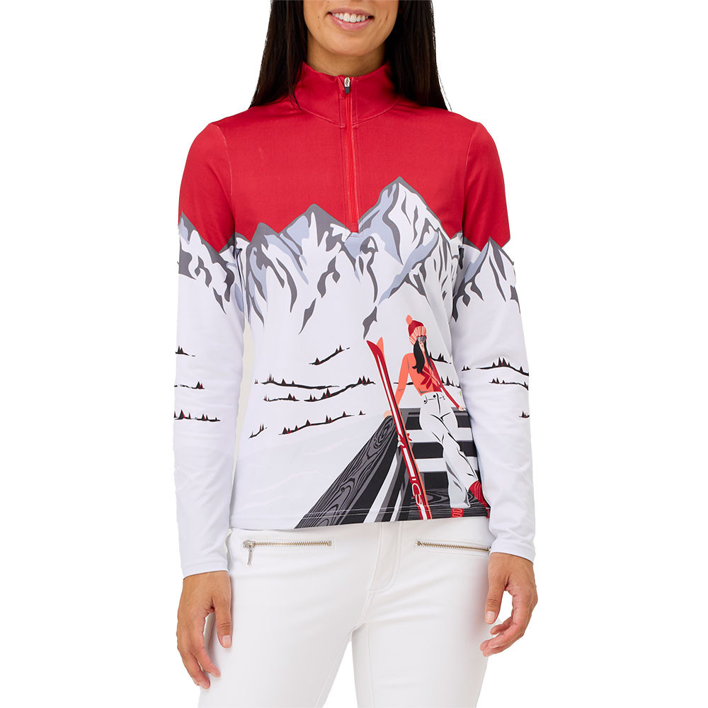 Куртка-поло Krimson Klover Apres Anyone с застежкой-молнией на четверть длины (женская), Racing Red
Куртка-поло Krimson Klover Apres Anyone с застежкой-молнией на четверть длины (женская), Racing Red