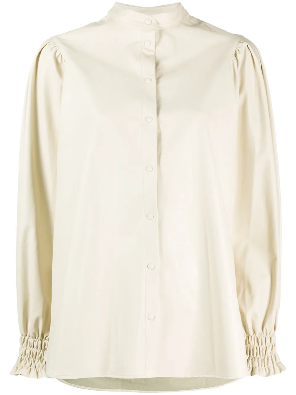 Рубашка с воротником-стойкой MSGM, нейтральный
Рубашка с воротником-стойкой MSGM, нейтральный