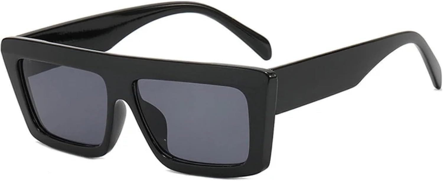 Женские солнцезащитные очки в толстой оправе, ретро-солнцезащитные очки, винтажные маленькие мужские солнцезащитные очки, роскошные очки с защитой от УФ-излучения UV400 TKKTLLT, Black Gray
Женские солнцезащитные очки в толстой оправе, ретро-солнцезащитные очки, винтажные маленькие мужские солнцезащитные очки, роскошные очки с защитой от УФ-излучения UV400 TKKTLLT, Black Gray