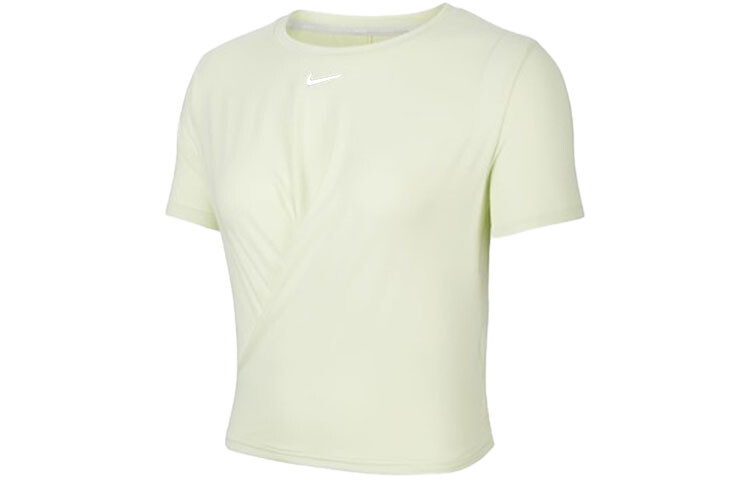 Укороченный топ женский светло-оливковый Nike 
Укороченный топ женский светло-оливковый Nike