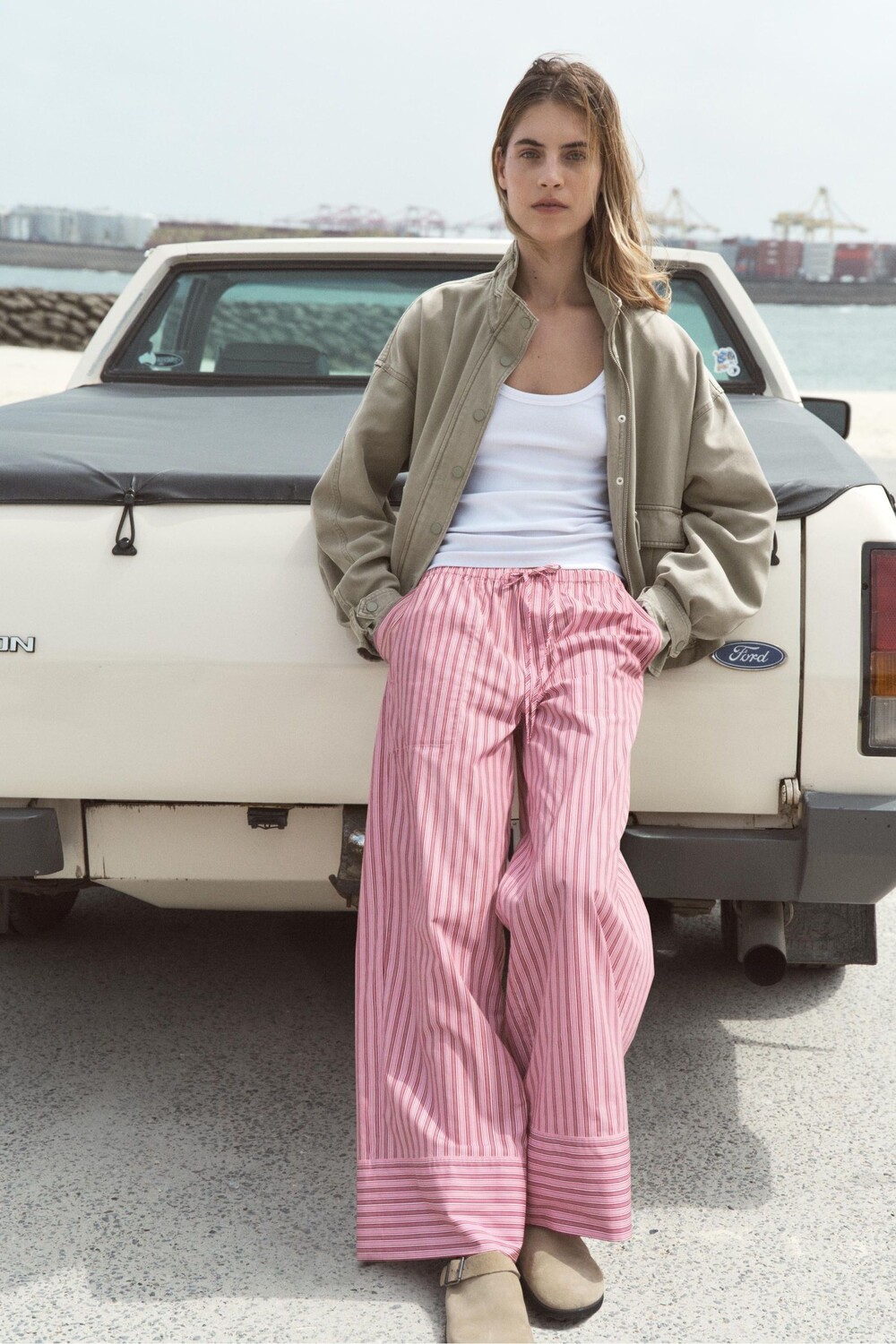 Полосатые брюки Санторини Hush, розовый
Полосатые брюки Санторини Hush, розовый