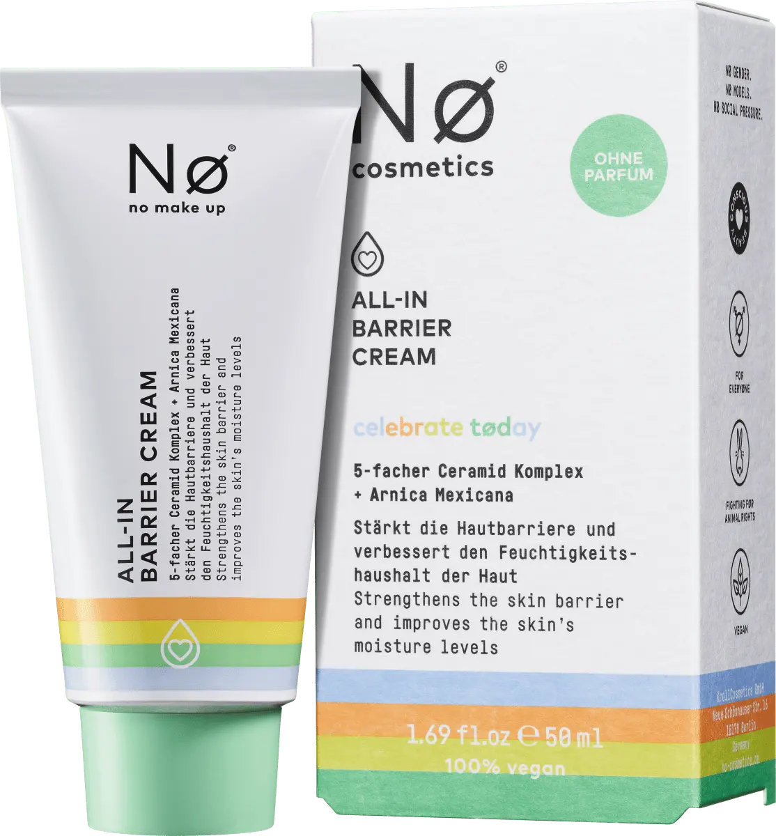 Крем для лица All-In Barrier 50 мл Nø Cosmetics
Крем для лица All-In Barrier 50 мл Nø Cosmetics