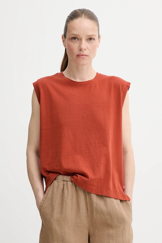 Хлопковая майка Levi'S, оранжевый
Хлопковая майка Levi'S, оранжевый