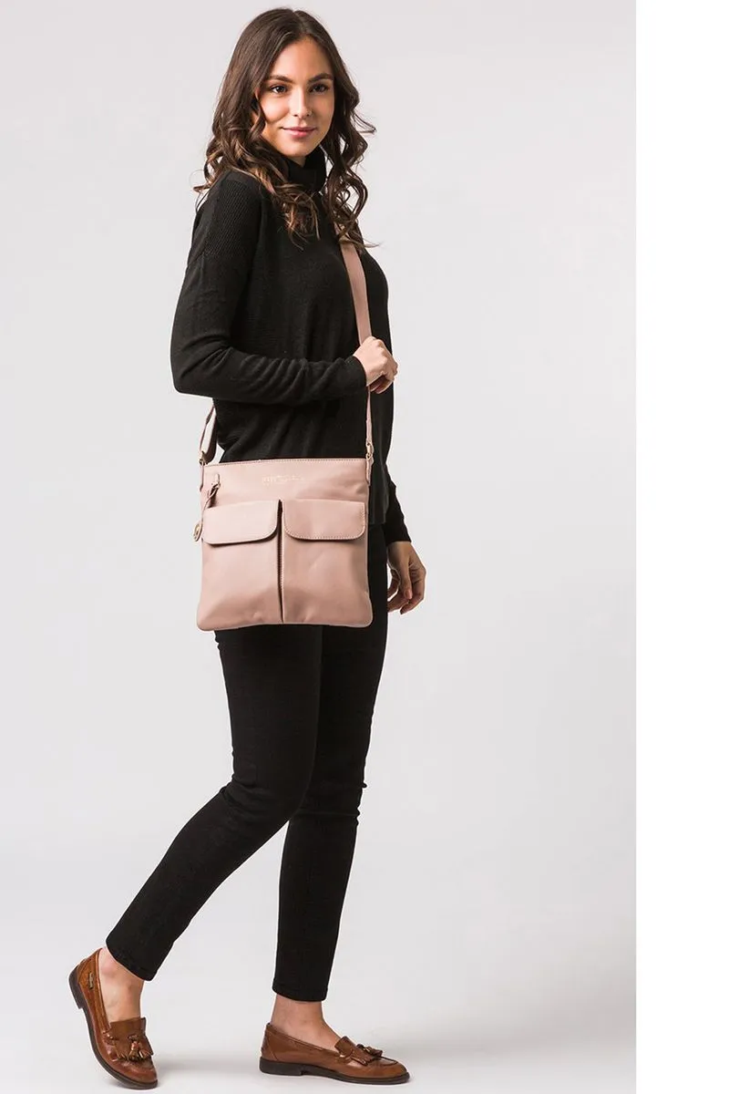 Кожаная сумка через плечо Soames Pure Luxuries London, розовый
Кожаная сумка через плечо Soames Pure Luxuries London, розовый