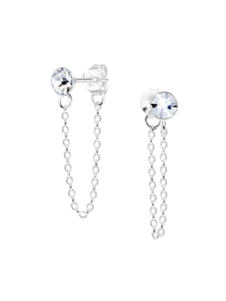 Alexander York Серьги-гвоздики с белыми кристаллами 4 мм и цепочкой из серебра 925 пробы, комплект из 2 штук
Alexander York Серьги-гвоздики с белыми кристаллами 4 мм и цепочкой из серебра 925 пробы, комплект из 2 штук