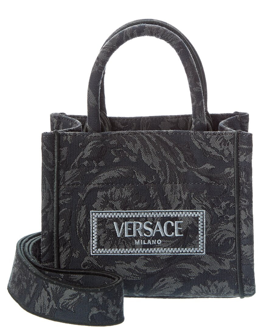Versace Мини-тоут из парусины Athena Barocco Versace, черный
Versace Мини-тоут из парусины Athena Barocco Versace, черный