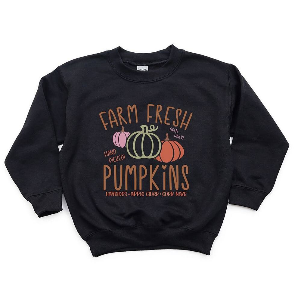 Молодежный свитшот с ярким рисунком Farm Fresh Pumpkins The Juniper Shop, черный
Молодежный свитшот с ярким рисунком Farm Fresh Pumpkins The Juniper Shop, черный