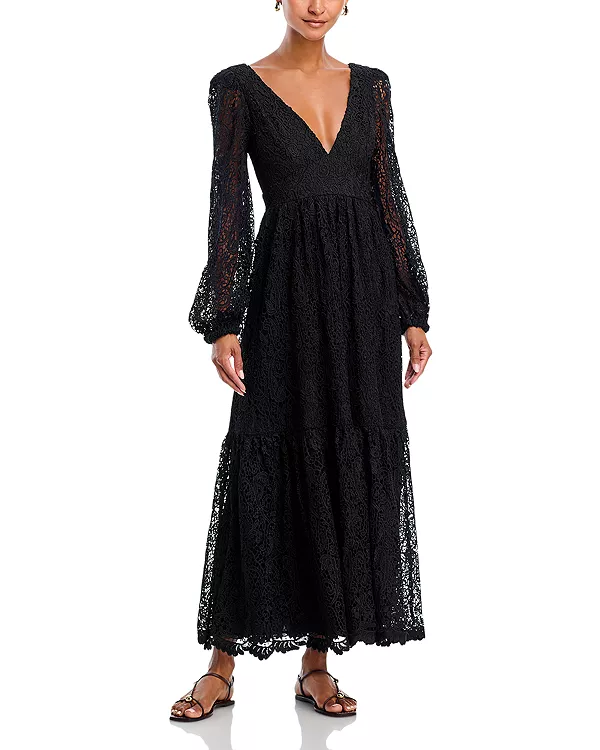 Кружевное макси-платье - эксклюзив Aqua, черный
Кружевное макси-платье - эксклюзив Aqua, черный