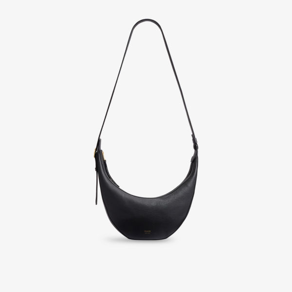 Сумка-хобо кожаная Khaite Augustina, черный
Сумка-хобо кожаная Khaite Augustina, черный