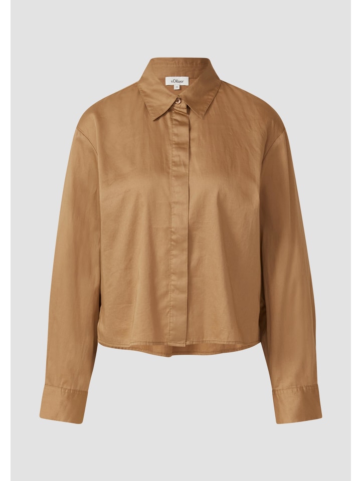 Блузка s.Oliver, коричневый
Блузка s.Oliver, коричневый