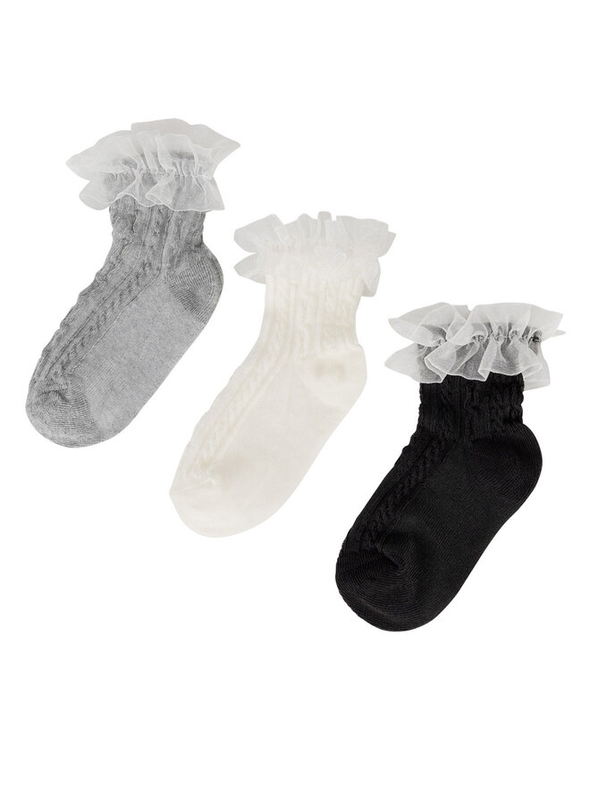 Короткие носки JENNY 7KB-004-SS25 (3-pack), белый
Короткие носки JENNY 7KB-004-SS25 (3-pack), белый