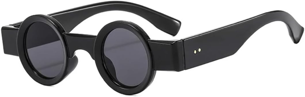 Популярные модные маленькие круглые солнцезащитные очки для женщин в стиле ретро-панк, с защитой от УФ-излучения UV400, для мужчин, с прозрачными линзами цвета океана, с заклепками UATXTAU, Black Grey
Популярные модные маленькие круглые солнцезащитные очки для женщин в стиле ретро-панк, с защитой от УФ-излучения UV400, для мужчин, с прозрачными линзами цвета океана, с заклепками UATXTAU, Black Grey