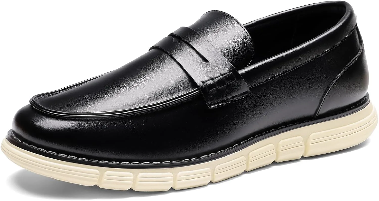 Мужские повседневные туфли Bruno Marc Без шнурков Легкие лоферы Penny EZFlex GlideBreeze, черный
Мужские повседневные туфли Bruno Marc Без шнурков Легкие лоферы Penny EZFlex GlideBreeze, черный