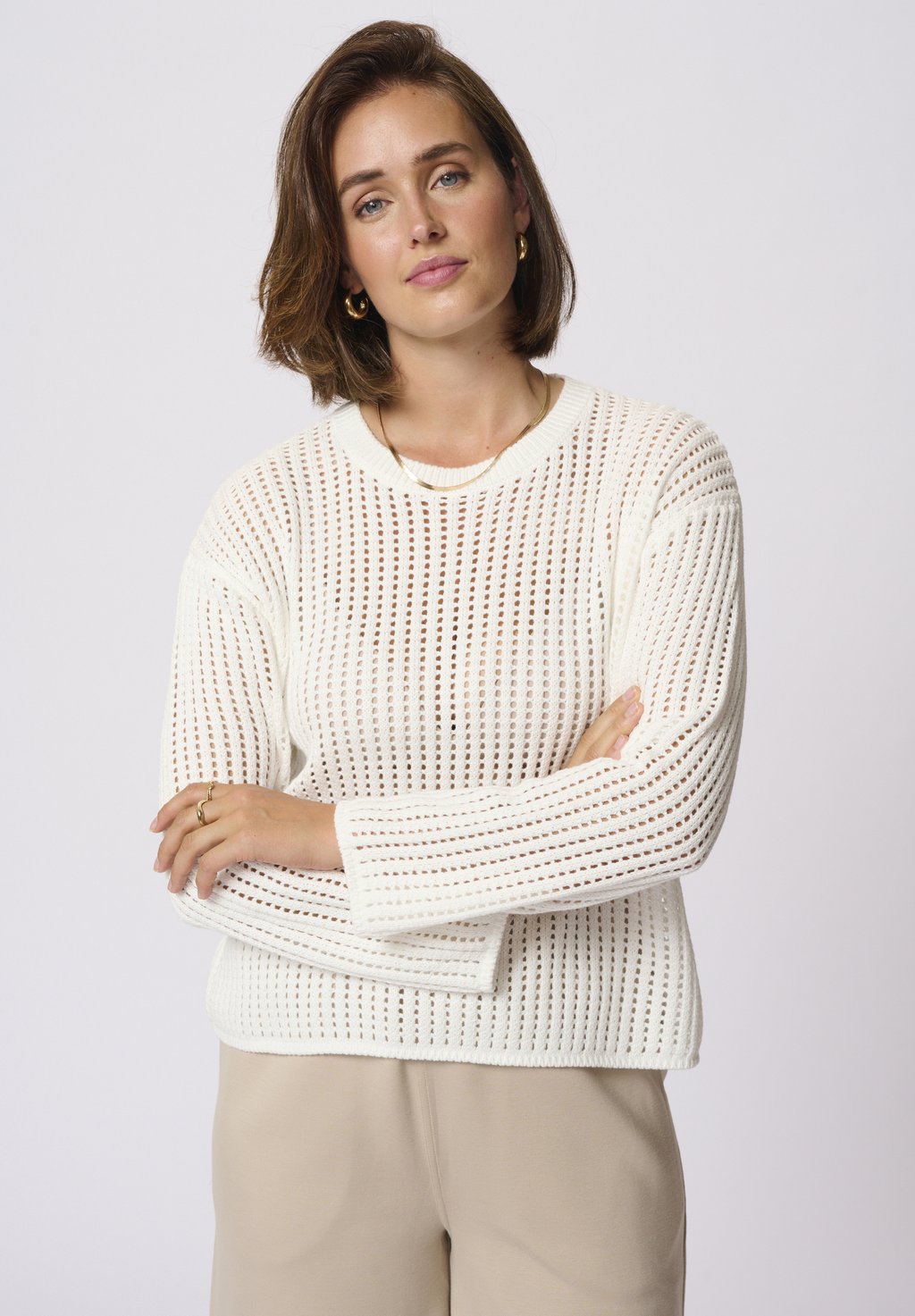 Джемпер KASOLAR Kaffe, кремовый
Джемпер KASOLAR Kaffe, кремовый