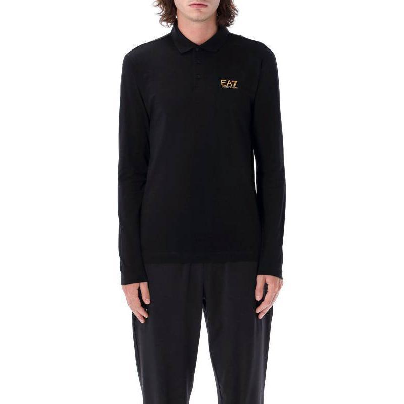 Футболка поло с длинным рукавом и принтом логотипа EMPORIO ARMANI, черная
Футболка поло с длинным рукавом и принтом логотипа EMPORIO ARMANI, черная