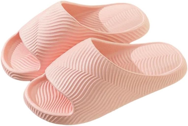 Тапочки женские с мягкой подошвой из ЭВА, с толстой подошвой, облачные тапочки для пары, нескользящие пляжные шлепанцы Dmmwcx, розовый
Тапочки женские с мягкой подошвой из ЭВА, с толстой подошвой, облачные тапочки для пары, нескользящие пляжные шлепанцы Dmmwcx, розовый