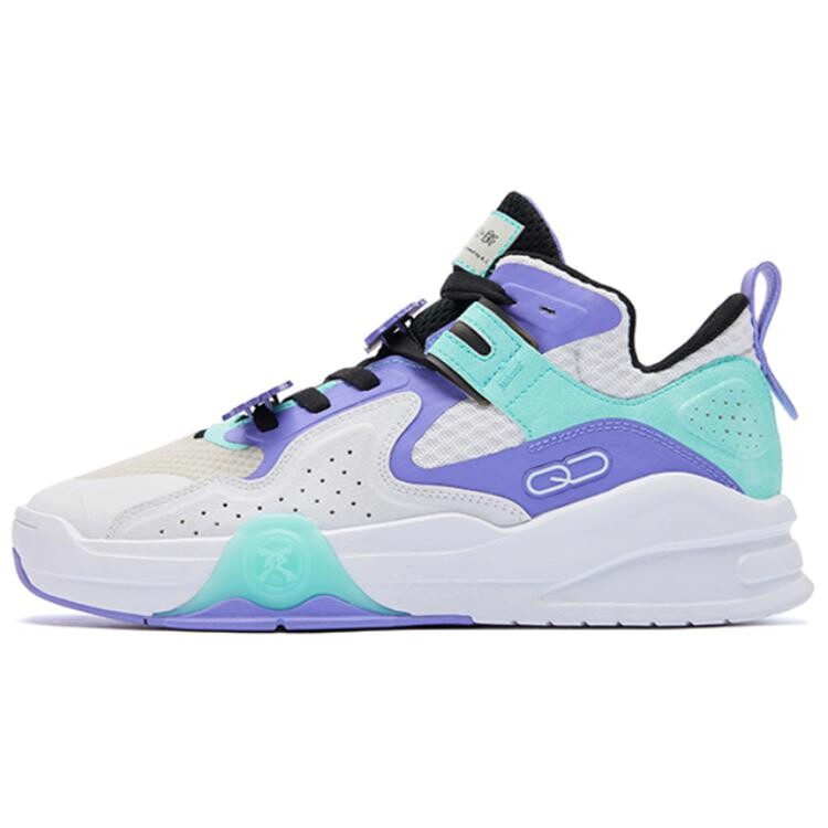 Кеды мужские, обувь для скейтбординга низкая белый / колокольчик фиолетовый Qiaodan
Кеды мужские, обувь для скейтбординга низкая белый / колокольчик фиолетовый Qiaodan