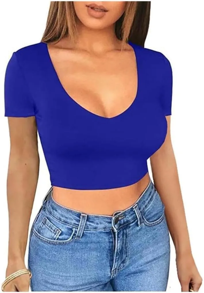 Женская футболка Basic, летний кроп-топ, короткий рукав, Slim Fit, для тренировок
Женская футболка Basic, летний кроп-топ, короткий рукав, Slim Fit, для тренировок