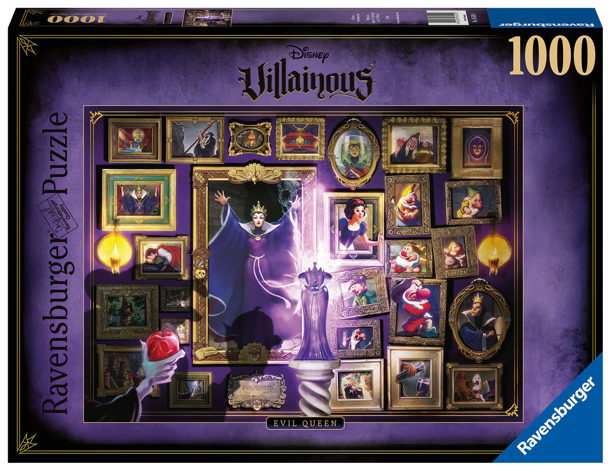 Ravensburger, пазл, Дисней, Злодейка, Злая Королева, 1000 шт.
Ravensburger, пазл, Дисней, Злодейка, Злая Королева, 1000 шт.