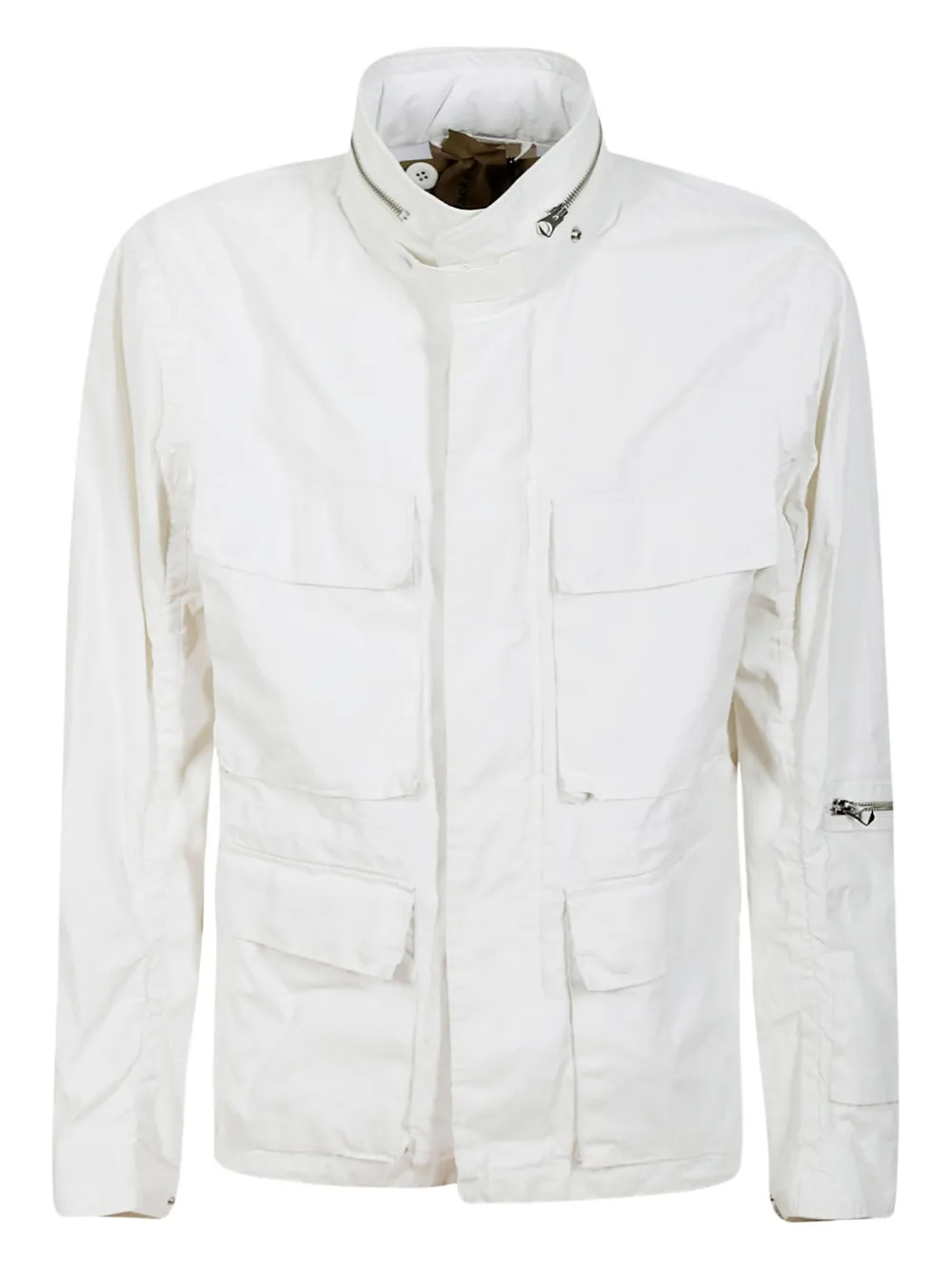 Куртка на молнии с карманами Ten C, белый
Куртка на молнии с карманами Ten C, белый