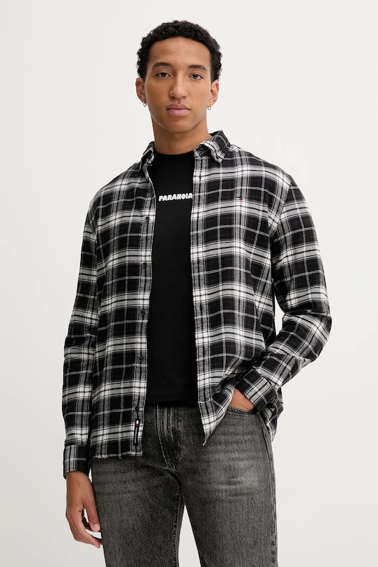 Хлопковая рубашка Tommy Jeans, черный
Хлопковая рубашка Tommy Jeans, черный