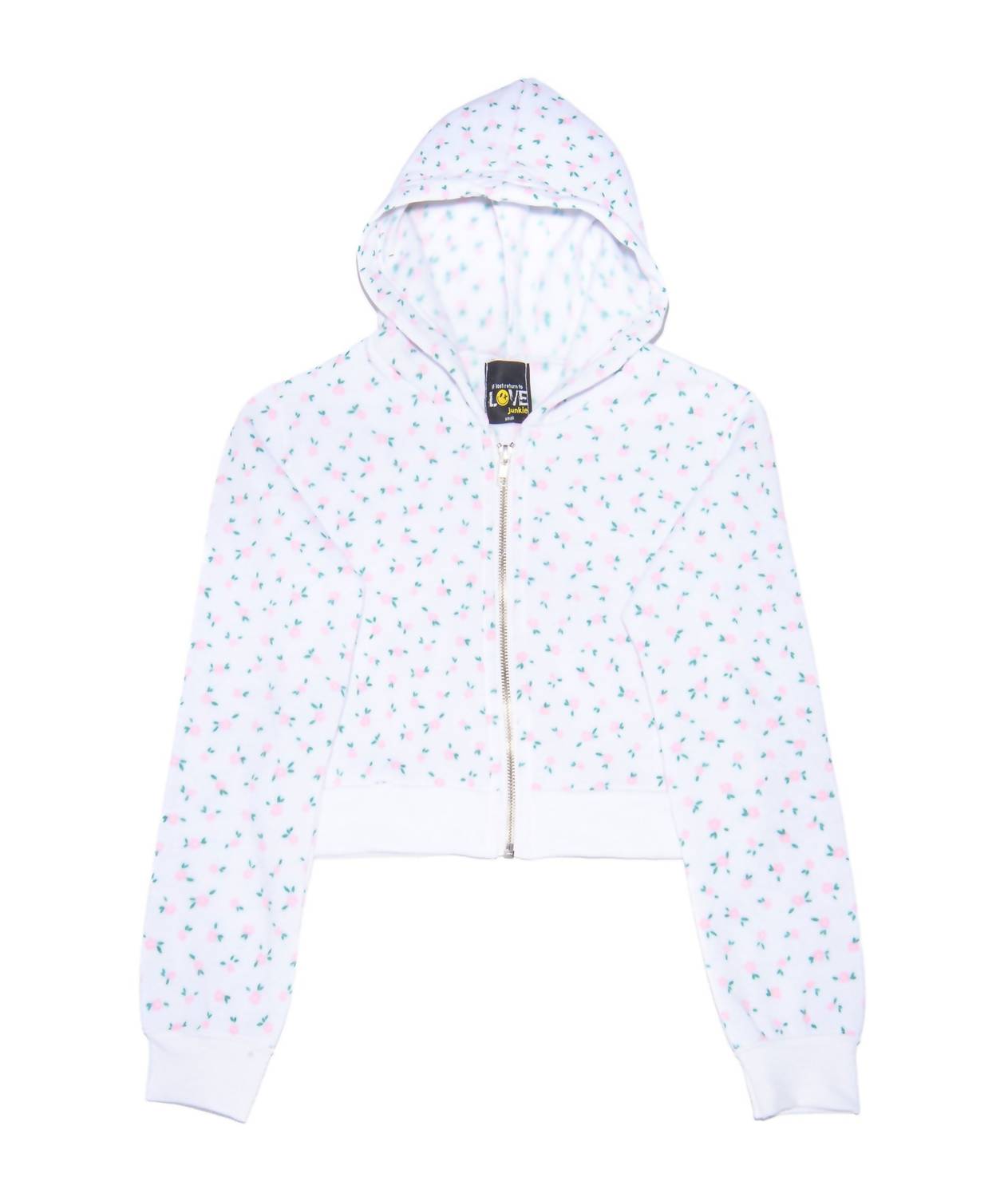 Детская худи с молнией в розово-белом цветочном принте Love Junkie
Детская худи с молнией в розово-белом цветочном принте Love Junkie