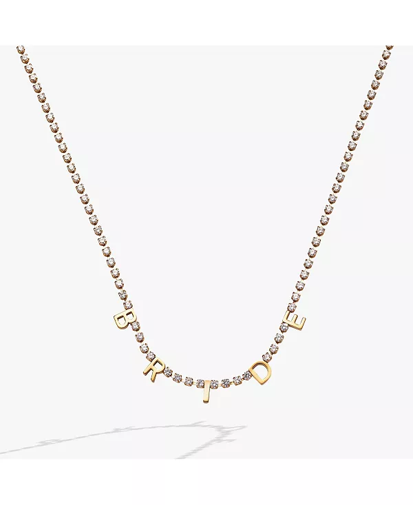 Цепочка-Колье невесты в виде теннисного кортежа Alex And Ani, gold
Цепочка-Колье невесты в виде теннисного кортежа Alex And Ani, gold